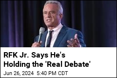 RFK Jr. Plans to Hold Solo Debate Thursday