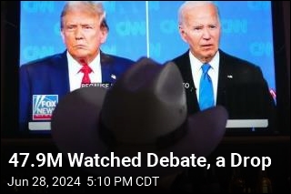 47.9M Watched Debate, a Drop