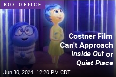 Costner Film Can&#39;t Approach Inside Out or Quiet Place