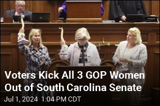Voters Kick All 3 GOP Women Out of South Carolina Senate
