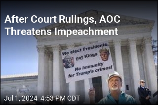 AOC Threatens Court Impeachment