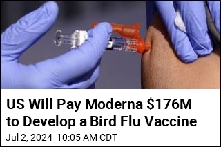 US Will Pay Moderna $176M to Develop a Bird Flu Vaccine