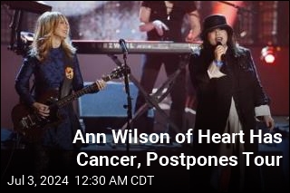 Heart Postpones Tour After Ann Wilson&#39;s Cancer Diagnosis