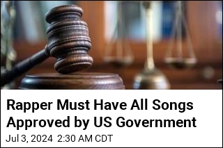 Rapper Must Have All Songs Approved by US Government