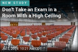 Blame Your Bad Grade on the Exam Room Ceiling