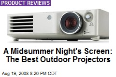 A Midsummer Night's Screen: The Best Outdoor Projectors