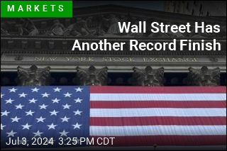 Wall Street Has Another Record Finish