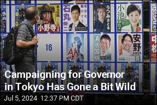 Campaigning for Governor in Tokyo Has Gone a Bit Wild