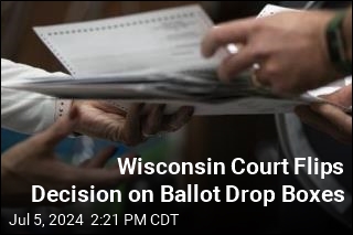 Wisconsin Court Flips Decision on Ballot Drop Boxes