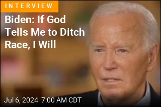 Biden: If God Tells Me to Ditch Race, I Will