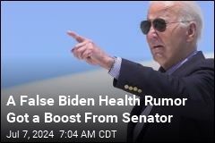 A False Biden Health Rumor Got a Boost From Senator