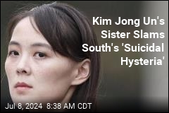 Kim Jong Un&#39;s Sister Slams South&#39;s &#39;Suicidal Hysteria&#39;