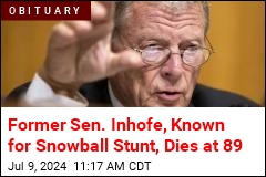 Former GOP Senator Jim Inhofe Dies at 89