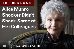 Alice Munro Shocker Not So Shocking to Some of Her Colleagues