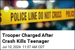 Trooper Charged After Crash Kills Teenager