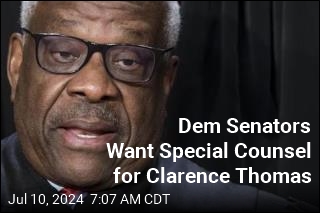 Dem Senators Want Special Counsel for Clarence Thomas