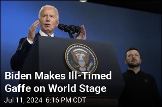 Biden Makes a Zelensky Gaffe on World Stage