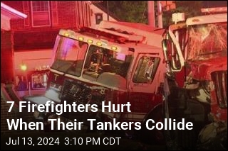 Tankers Working Warehouse Fire Collide