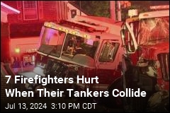 Tankers Working Warehouse Fire Collide