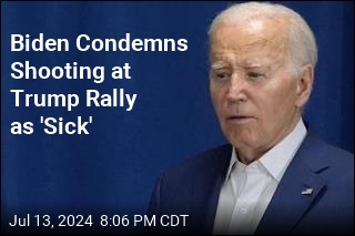 Biden Condemns Shooting at Trump Rally as &#39;Sick&#39;