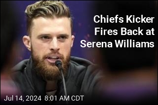 Chiefs Kicker Fires Back at Serena Williams