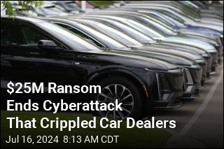 $25M Ransom Ends Cyberattack That Crippled Car Dealers
