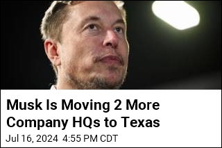 Musk Says X, SpaceX HQs Are Moving to Texas