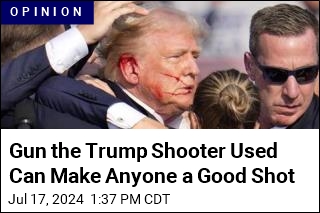 Gun the Trump Shooter Used Can Make Anyone a Good Shot