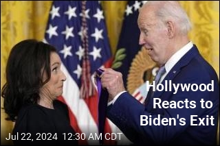 How Hollywood Is Reacting to Biden&#39;s Exit