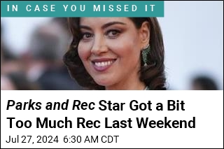 Parks and Rec Star Got a Bit Too Much Rec This Weekend