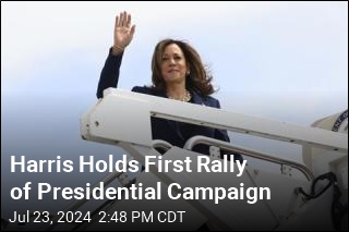 Harris Holds First Rally of Presidential Campaign