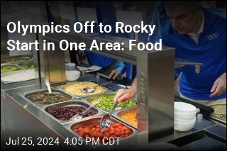 Olympics Off to Rocky Start in One Area: Food