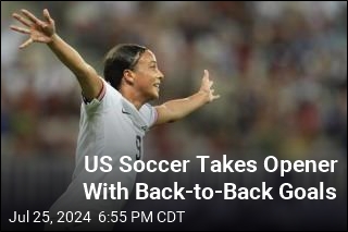 US Takes Opener With Back-to-Back Goals