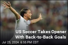 US Takes Opener With Back-to-Back Goals