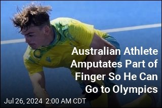 Australian Athlete Amputates Part of Finger So He Can Go to Olympics