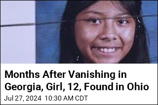 Months After Vanishing in Georgia, Girl, 12, Found in Ohio