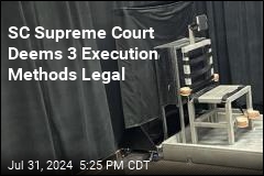 SC Supreme Court: Execution by Firing Squad Is Legal