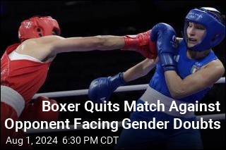 Boxer Quits Match Against Opponent Facing Gender Doubts