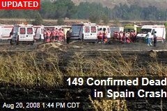149 Confirmed Dead in Spain Crash