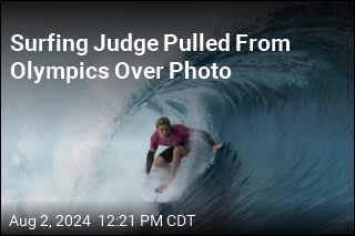 Surfing Judge Pulled From Olympics Over Photo