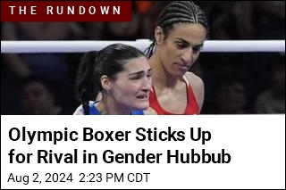 Olympic Boxer Sticks Up for Rival in Gender Hubbub