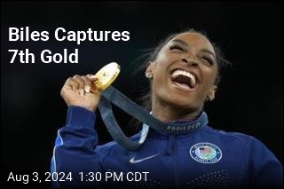 Biles Vaults to Seventh Gold