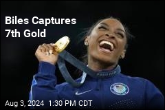 Biles Vaults to Seventh Gold