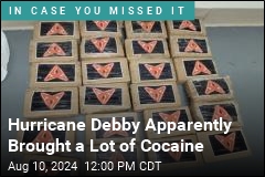 Hurricane Debby Dumps $1M in Cocaine on Florida Beach