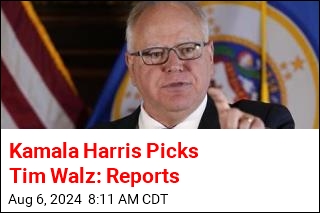 Kamala Harris Picks Tim Walz: Reports