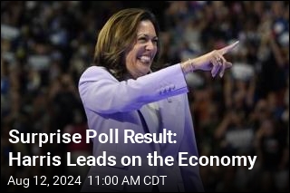 Surprise Poll Result: Harris Leads on the Economy