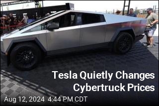 Tesla Quietly Changes Cybertruck Prices