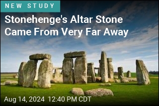 Stonehenge's Altar Stone Came From Scotland