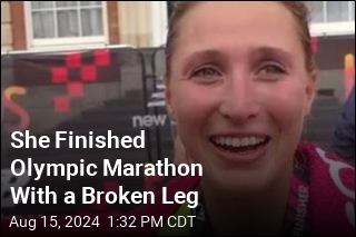 She Finished Olympic Marathon With a Broken Leg