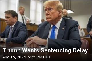 Trump Seeks Postponement in Hush-Money Sentencing